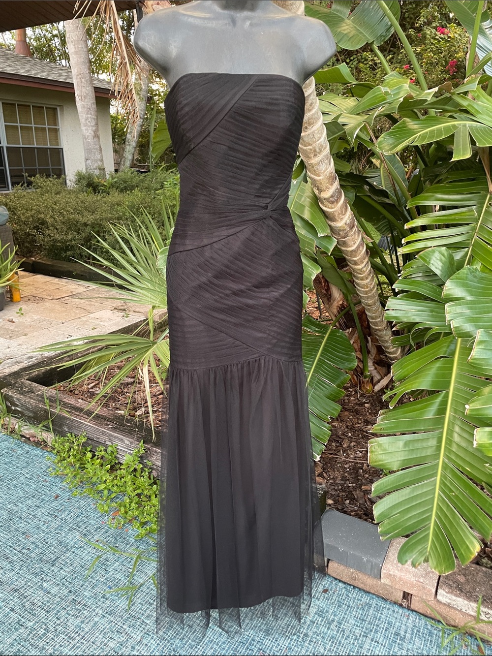 corset strapless tool drop waste mermaid style dress